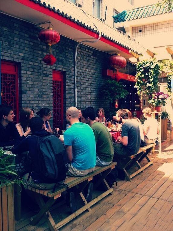 Beijing Sanlitun Hostel Exteriör bild