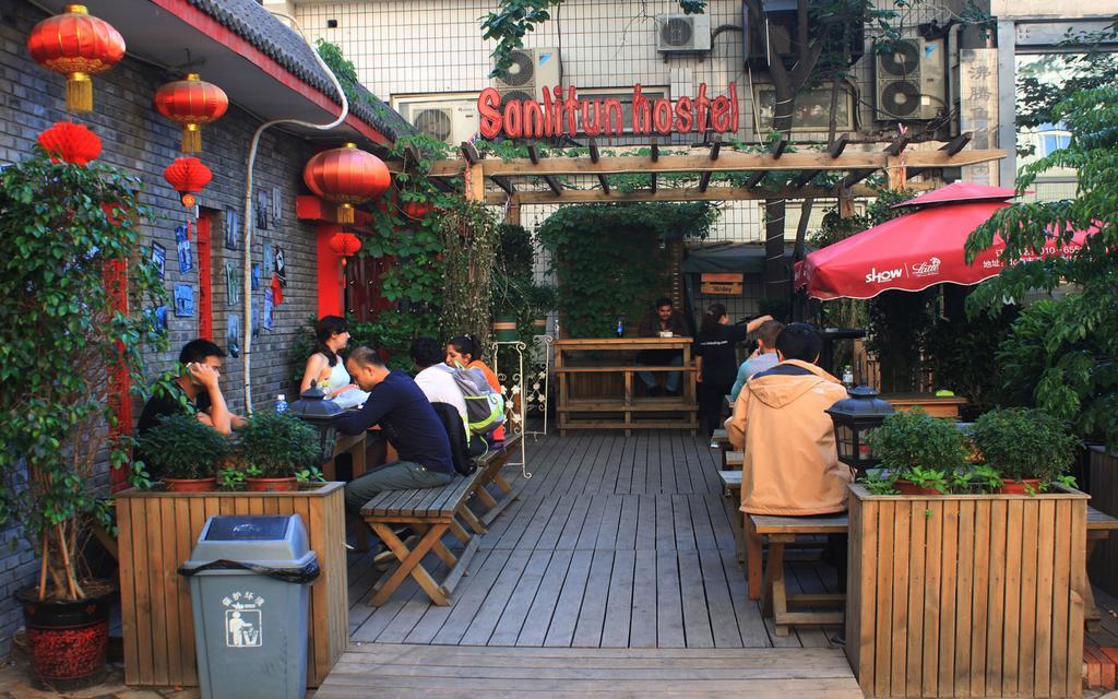 Beijing Sanlitun Hostel Exteriör bild